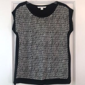 Diane von Furstenberg silk top. Sz 6.